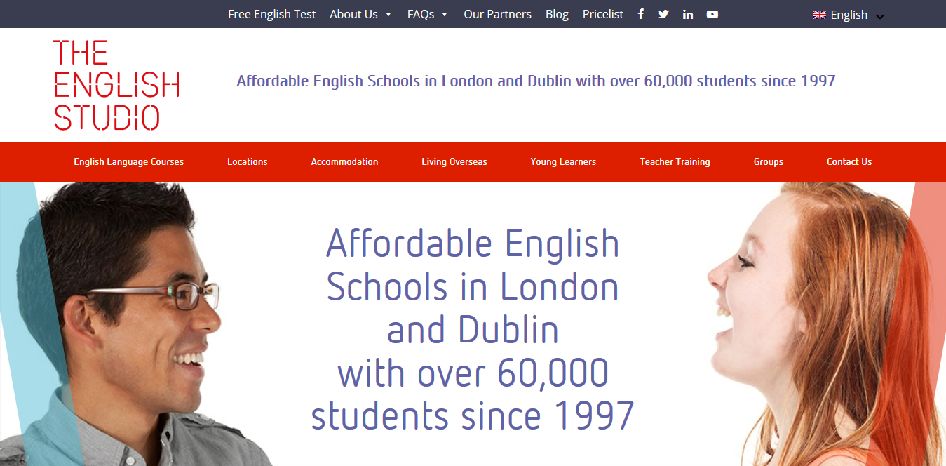 Screenshot 2018 10 16 School of English in London and Dublin The English Studio - Join One of the 5 Best Language Schools in London